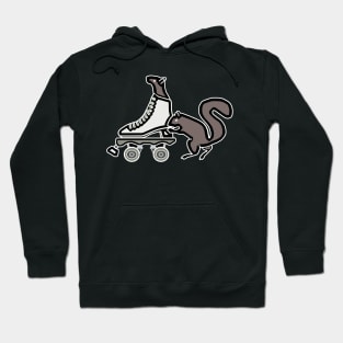 Roller-skating Squirrel Hoodie